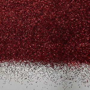 Biodegradable glitter red