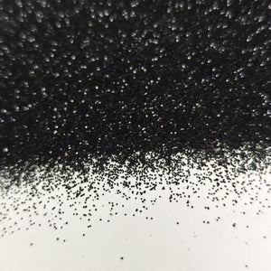 Biodegradable glitter black