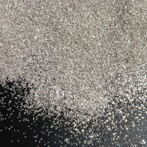 Pure silver glitter