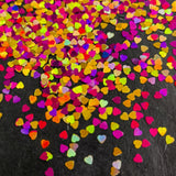 Mixed shape glitter